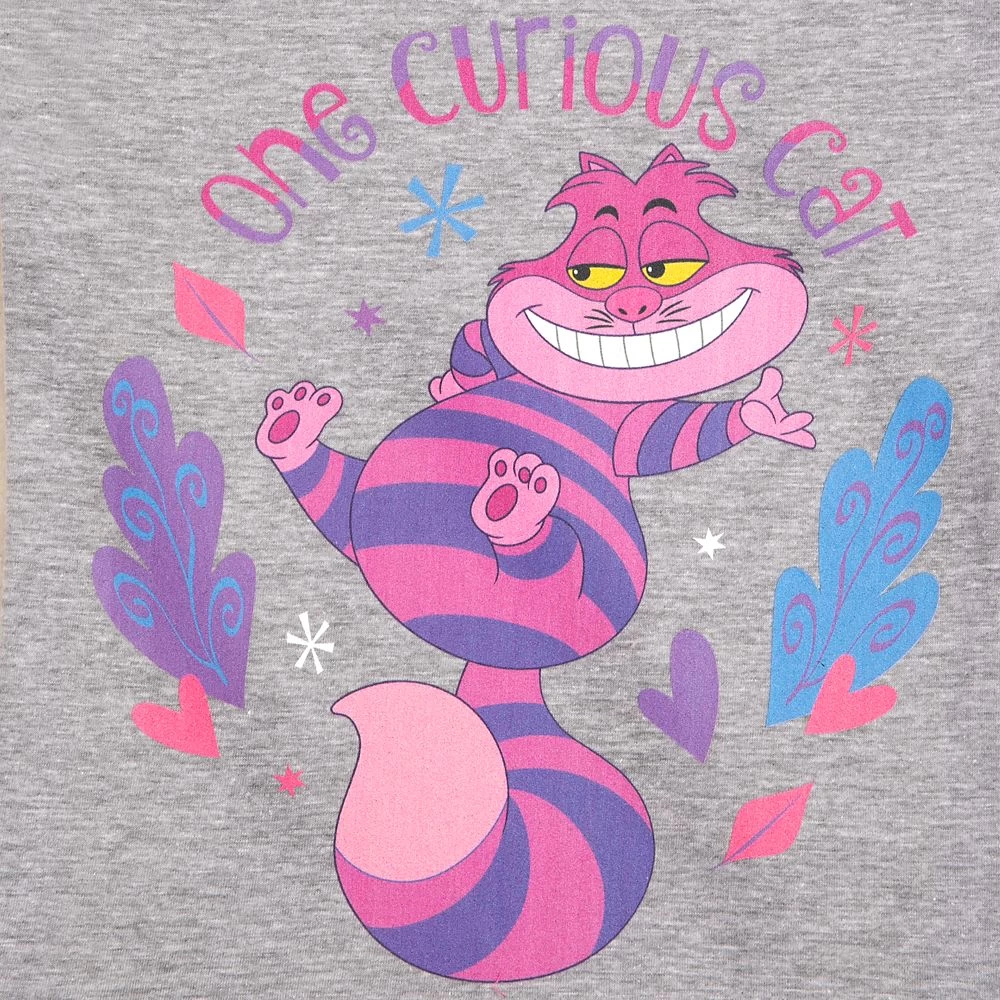 Disney Cheshire Cat T-Shirt For Girls – Alice's Wonderland Bakery - Image 2