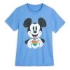 Mickey Mouse Rainbow Heart T-Shirt For Adults – Disney Pride Collection