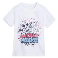 Disney Mickey Mouse And Friends Fireworks T-Shirt For Kids